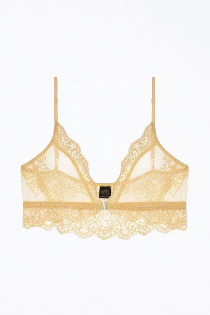 Only Hearts So Fine Lace Bralette In Maize 2