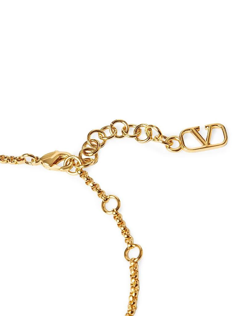 Valentino VLogo Signature Bracelet In Metal And Swarovski® Crystals 4