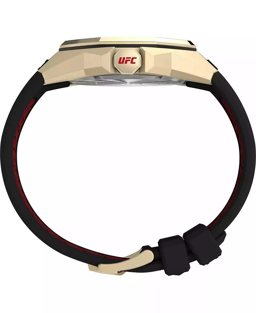 Timex UFC Men's Quartz Pro Silicone Black Watch, 44mm 2