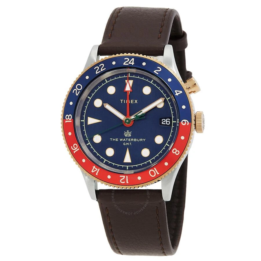 Timex Waterbury GMT Quartz Blue Dial Men's Watch TW2U90500 1