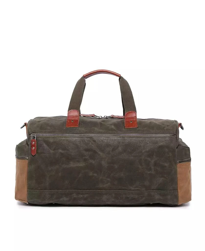 TSD BRAND Stone Creek Waxed Canvas Duffel Bag 4