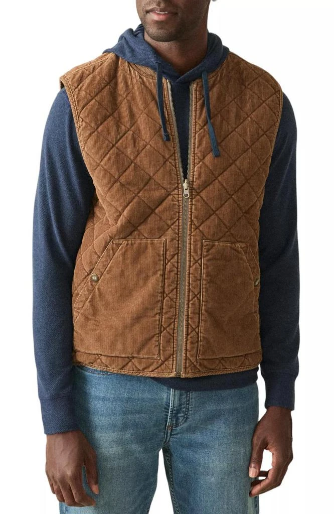 Faherty Faherty - Doug Good Feather
s Reversible Corduroy Vest