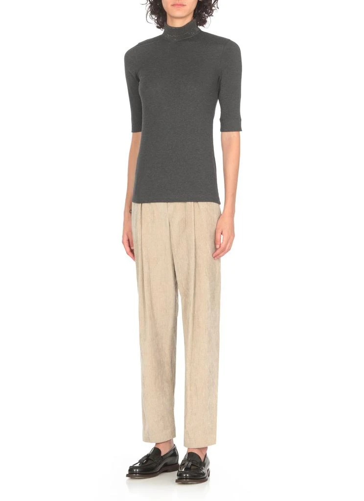 Brunello Cucinelli Brunello Cucinelli High-Neck Ribbed Jumper 2
