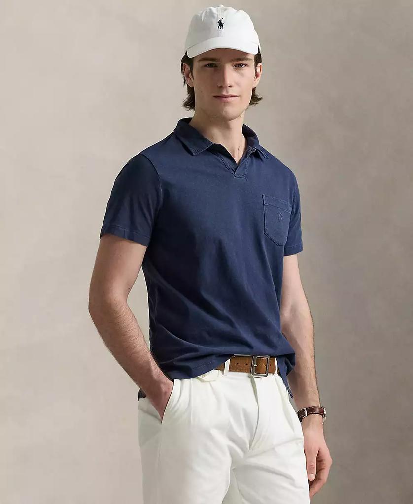 Ralph Lauren Men
s Standard Cotton-Linen Jersey Polo Shirt