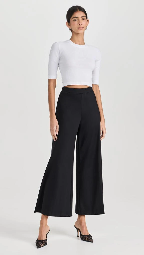 ROSETTA GETTY Cropped Sleeve T-Shirt 7
