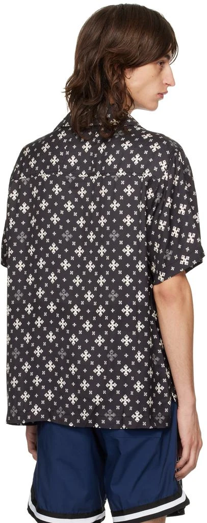 Rhude Black & White Patterned Shirt 3