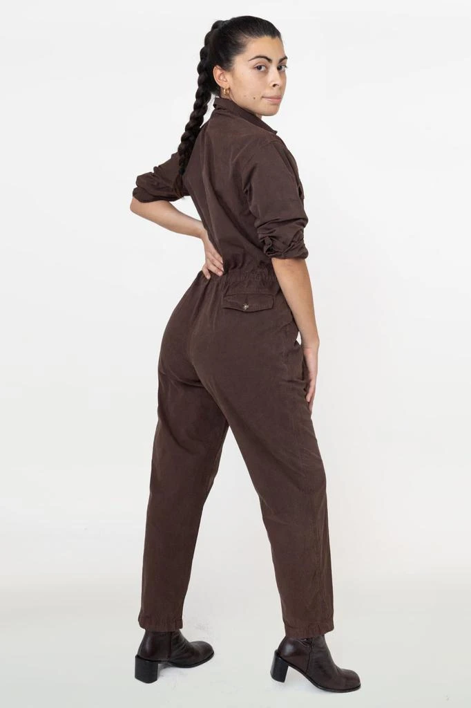 Los Angeles Apparel RJC3207GD - Cotton Poplin Utility Jumpsuit 6