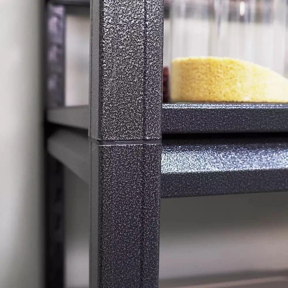 Flynama Storage Shelves 5 Tier Heavy Duty Metal Shelving Unit Adjustable Shelving Units and Storage Rack Kitchen Garage Shelf H78 W47.2 D18 9