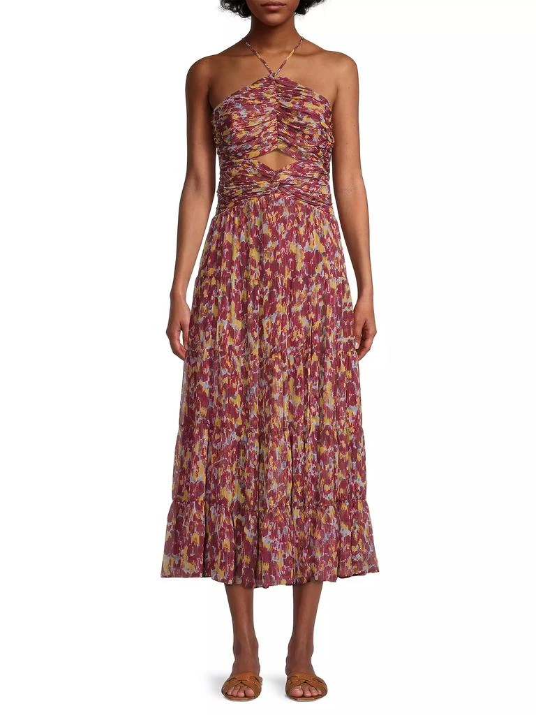 Likely Khiara Floral Halter Midi-Dress 3