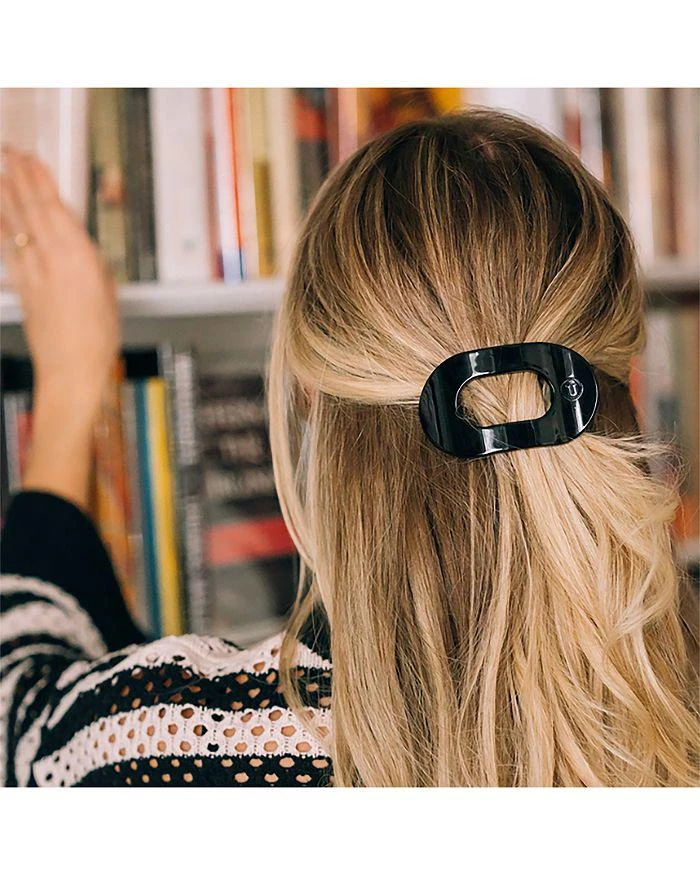 TELETIES Small Flat Round Hair Clip 4