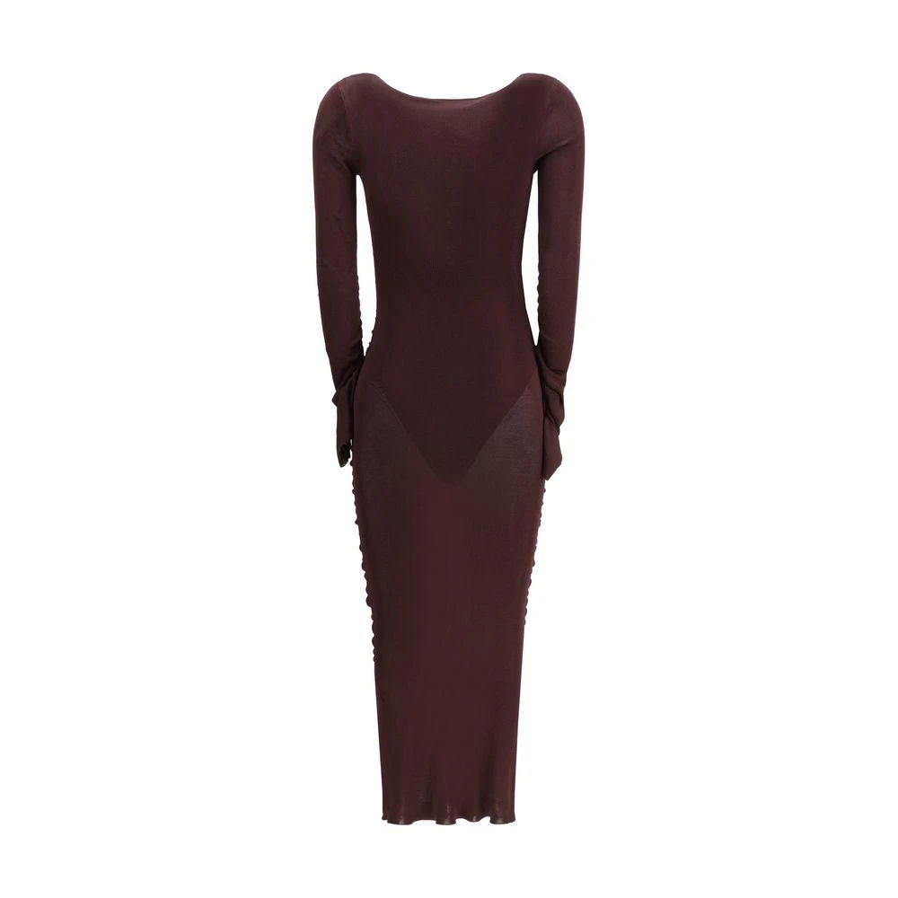 Self Portrait Draped knit Women's Dress 2