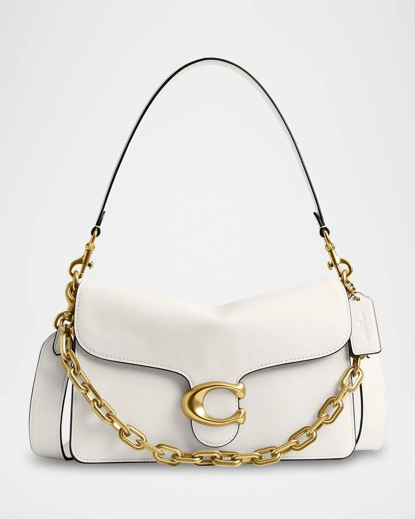 Coach Tabby Grain Leather Shoulder Bag with Chain 1