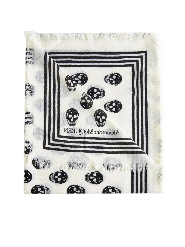 Alexander McQueen Alexander McQueen Skull Printed Scarf 2