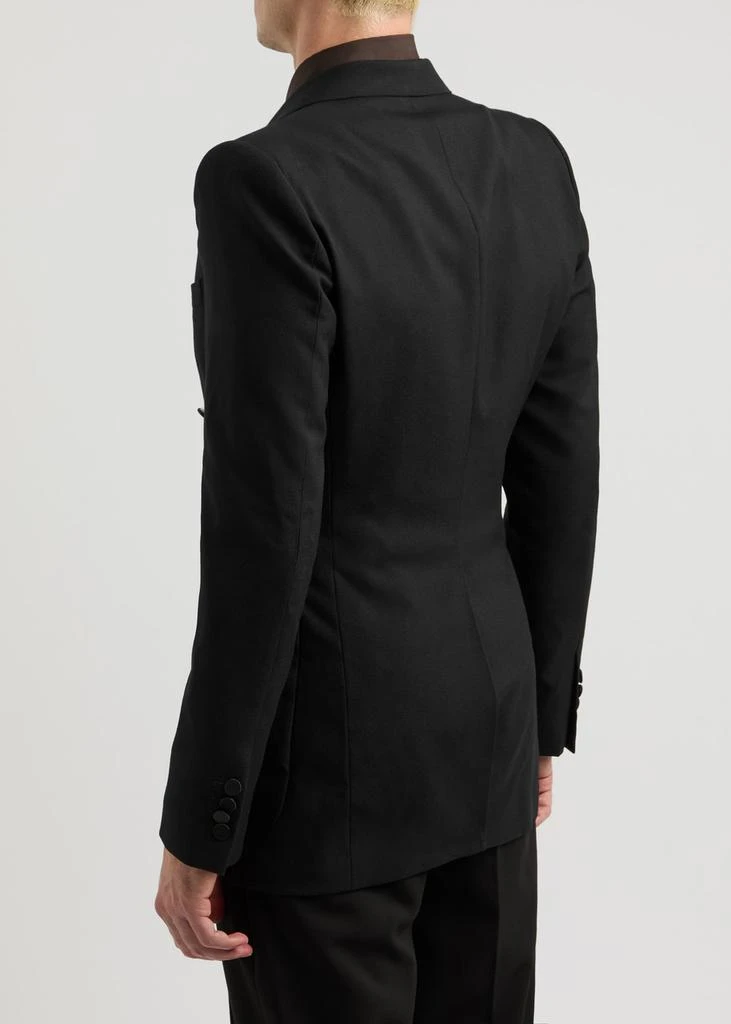 Dries Van Noten Panelled wool-blend blazer 3