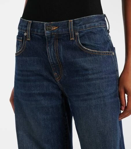 Khaite Kerrie mid-rise wide-leg jeans 4