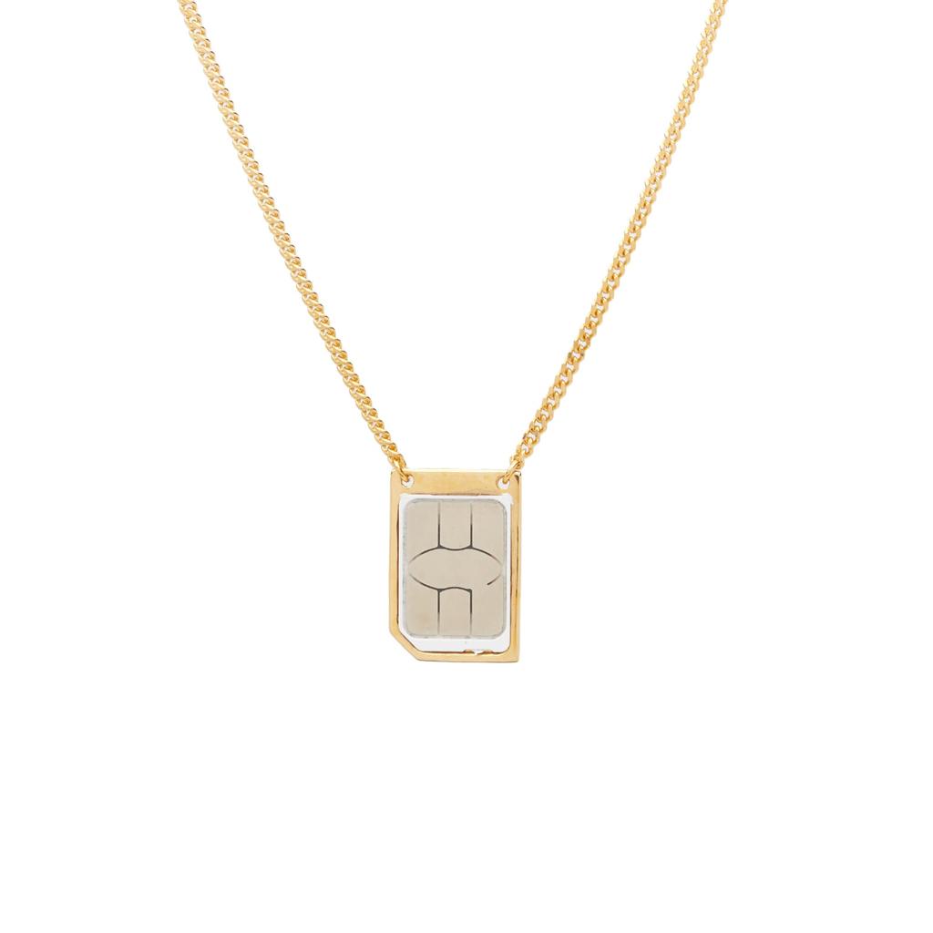 Miansai Miansai x Gab Bois Sim Card Pendant Necklace