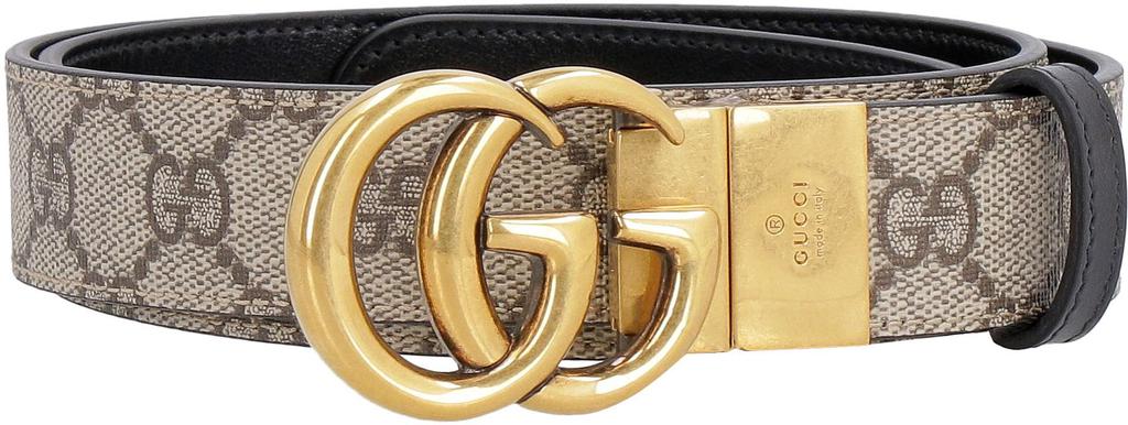 Gucci Gucci Gg Marmont Reversible Belt