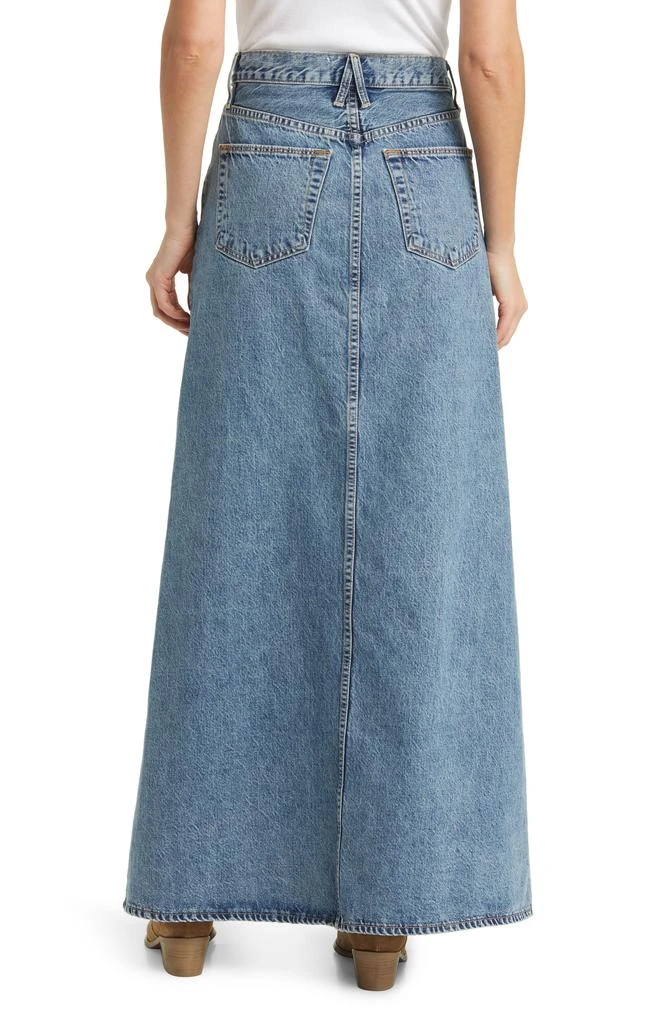 SLVRLAKE Dallas Cotton Denim Maxi Skirt 2