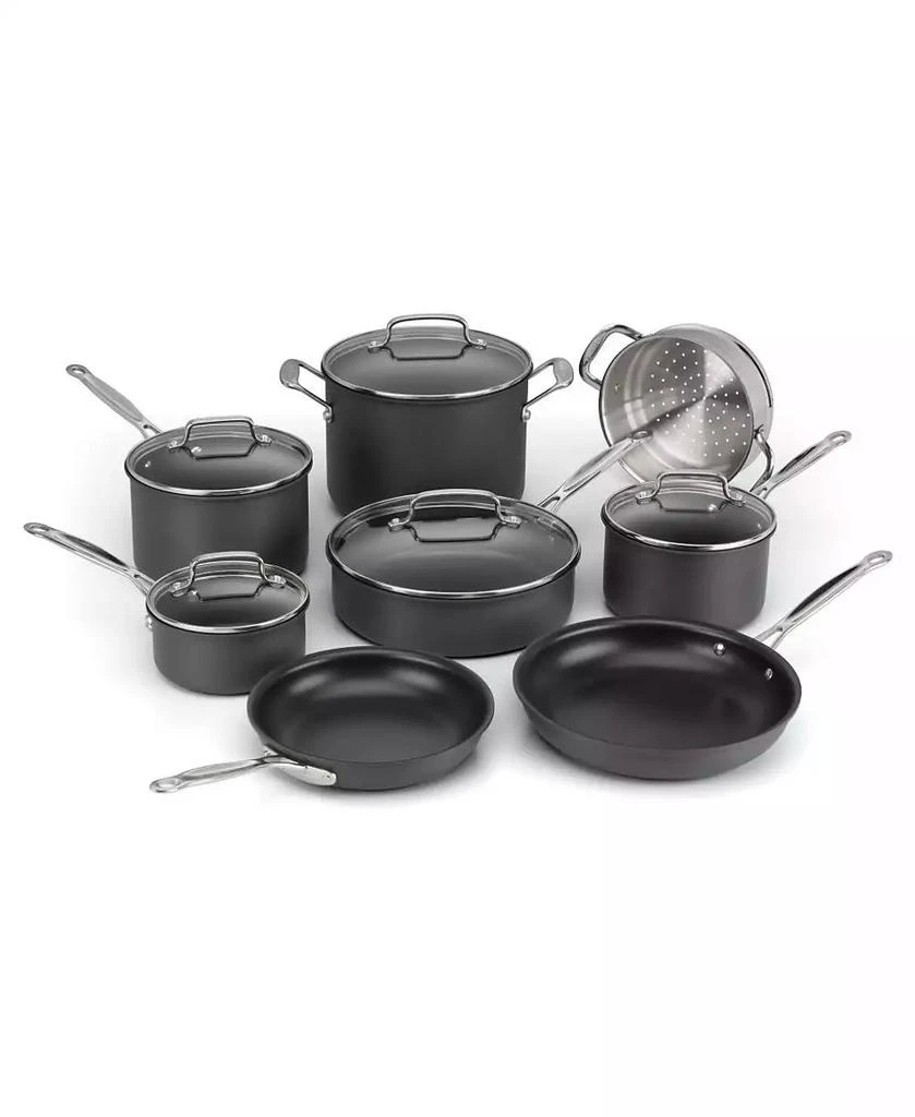 Cuisinart Chef's Classic Nonstick Hard Anodized Cookware 13 Piece Cookware Set 2