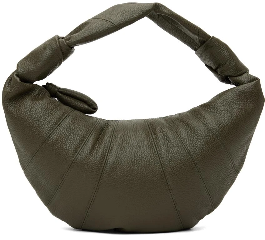 Lemaire Green Mini Fortune Croissant Bag 1