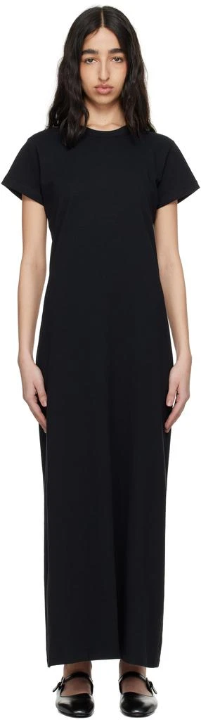 LESET Black Margo Maxi Dress 1