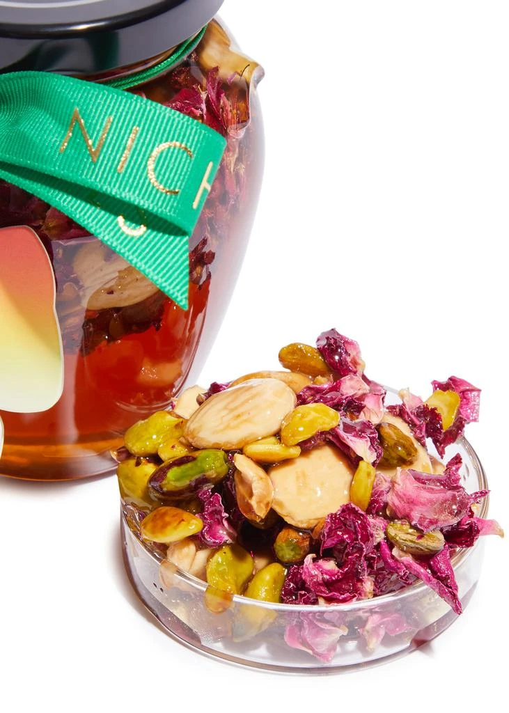 Harvey Nichols Almond, Pistachio & Rose Petal Honey 375g 2
