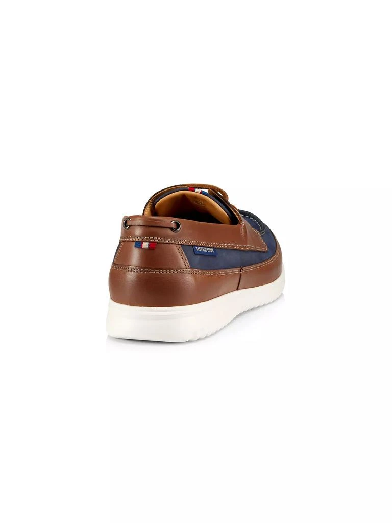 Mephisto Trevis Leather Boat Shoes 3