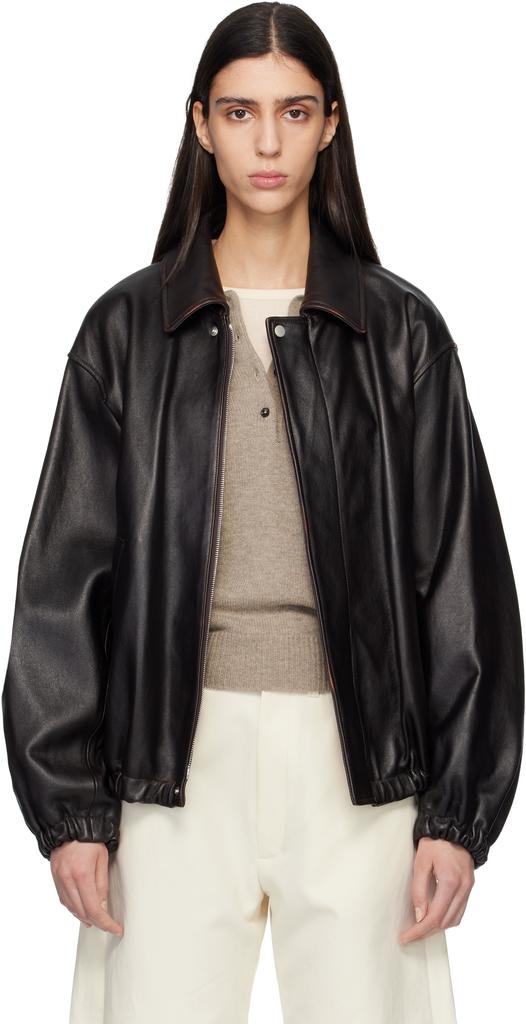 ssstein Black Sheep Leather Zip Short Jacket - Jackets - Compare