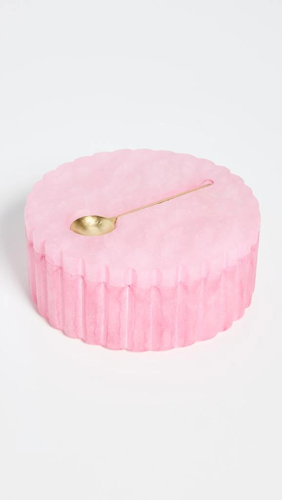 Kassatex Shopbop x Kassatex Bath Salt Cellar with Spoon 1