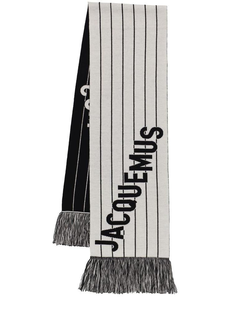 Jacquemus L'echarpe Liga Wool Scarf