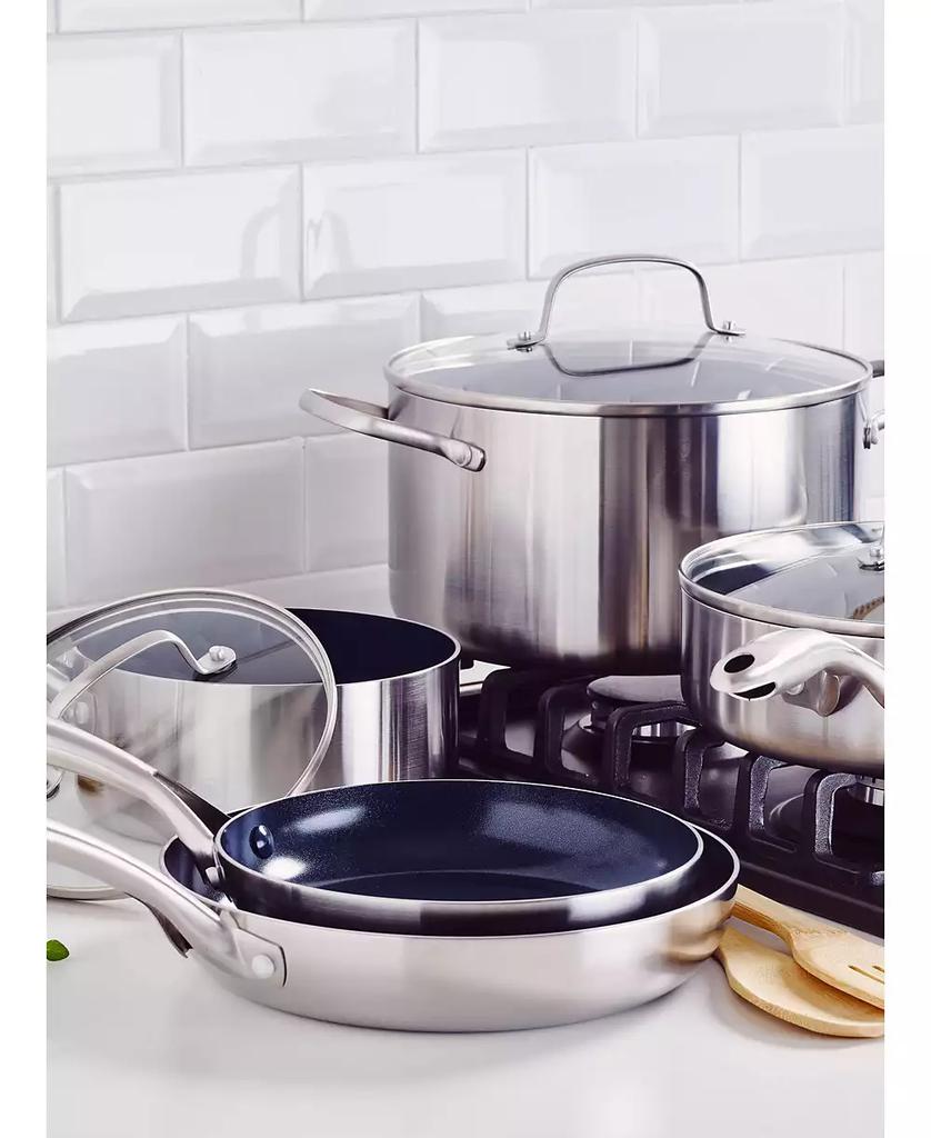 Blue Diamond Stainless Steel Clad Pro 10 Piece Cookware Set