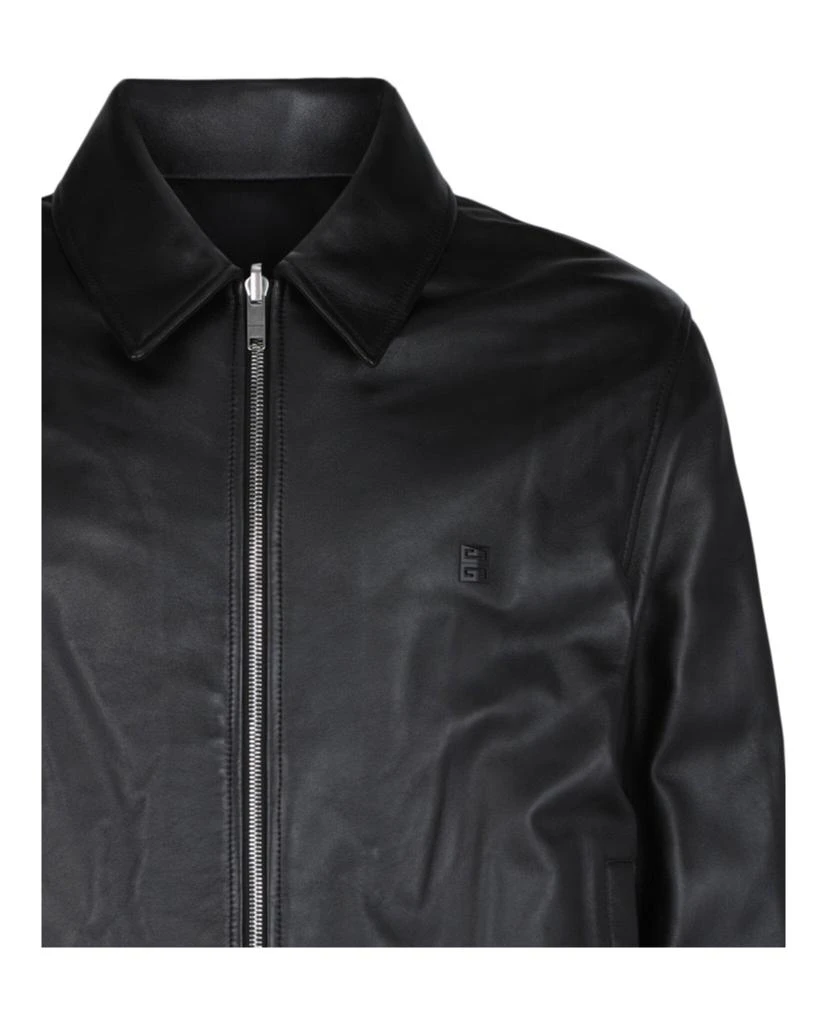 Givenchy Reversible Bomber Jacket In Leather 3