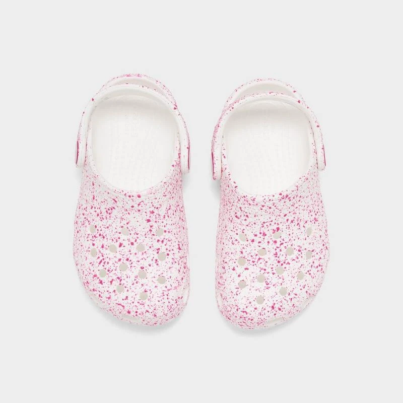 Crocs Girls' Toddler Crocs Paint Splatter Classic Clog Shoes 5