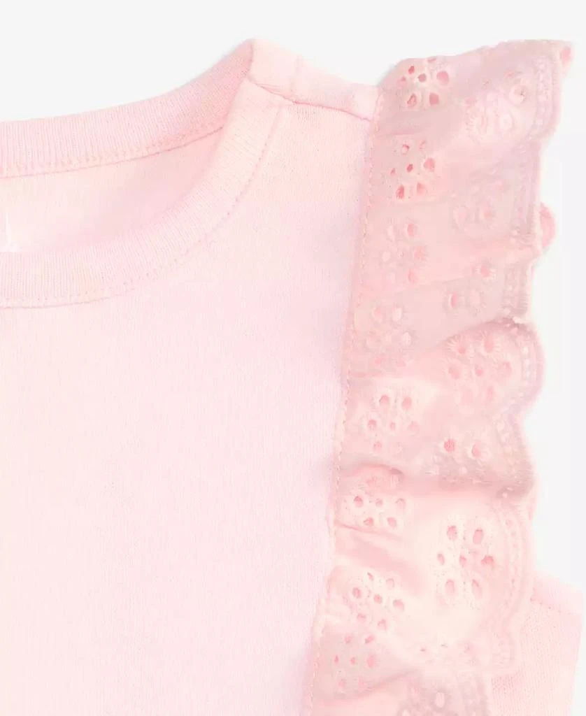 First Impressions Baby Girls
 Eyelet-Ruffle Dress, Macy
s Exclusive 3