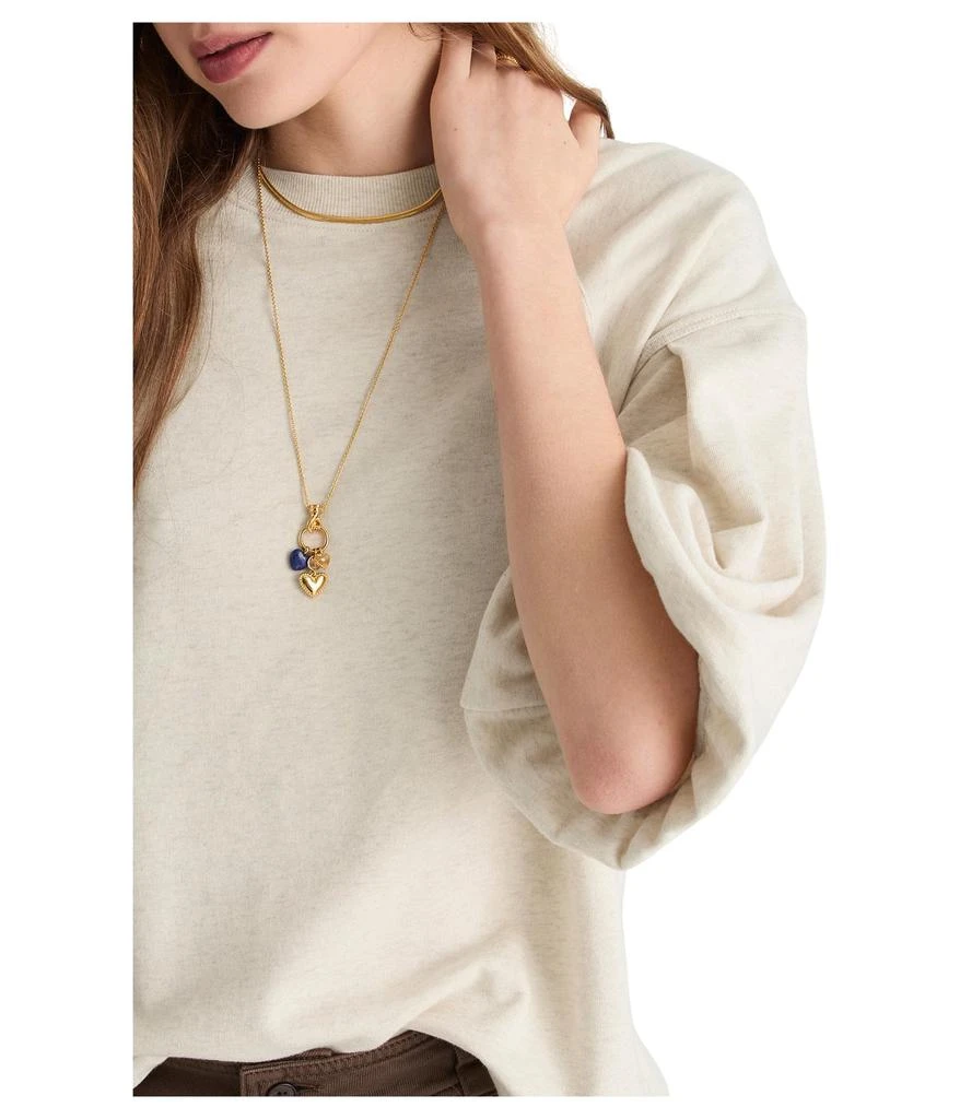 Madewell Puff Sleeve Sweatshirt Style. 4