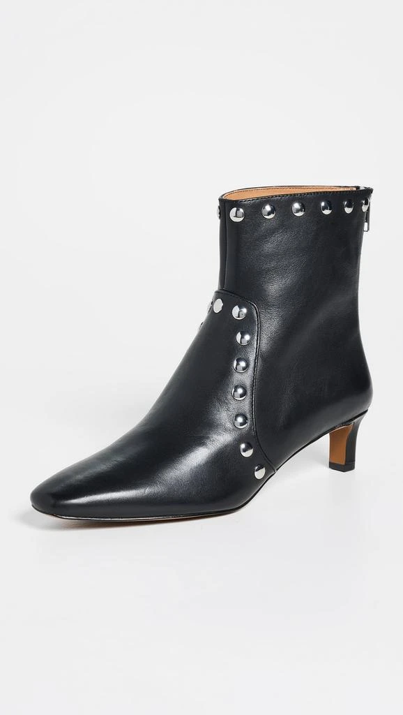 Madewell Dimes Kitten Heel Studded Boots 1