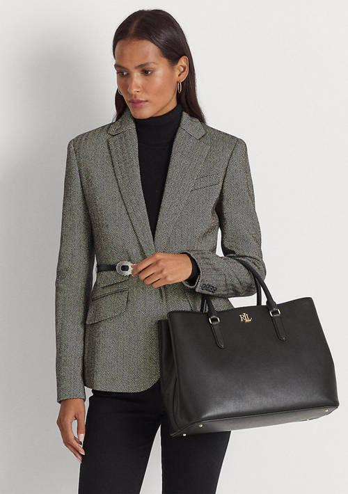 Ralph Lauren Ralph Lauren Leather Large Marcy Satchel