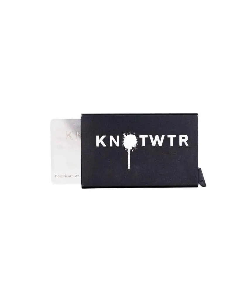knotWTR Knotwtr - Logo Card Holder