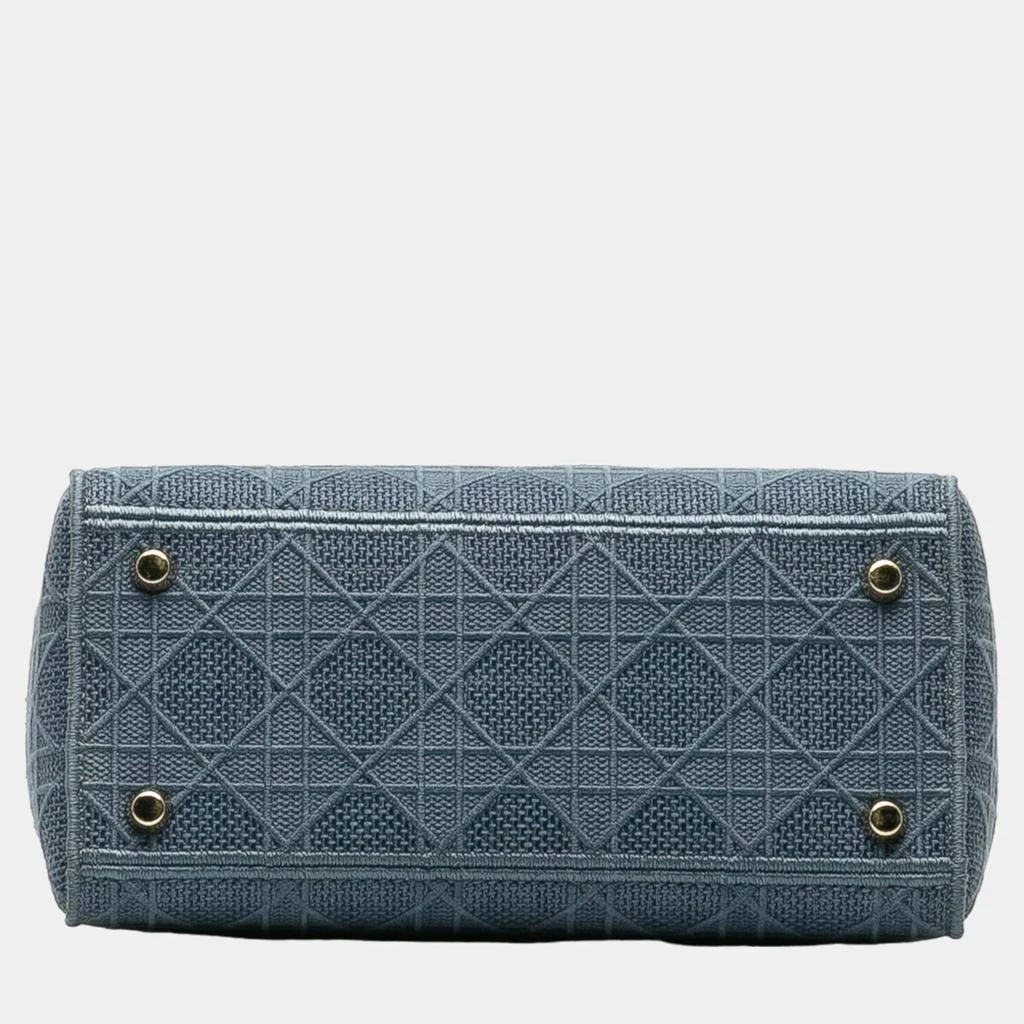 Dior Dior Blue Medium Cannage Lady D-Lite 4