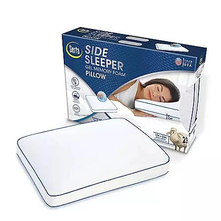 Serta Serta Side Sleeper Pillow with Cooling Gel Memory Foam 3