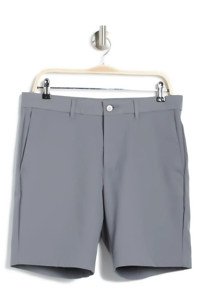 ORIGINAL PENGUIN GOLF 9-Inch Solid Flat Front Golf Shorts 3