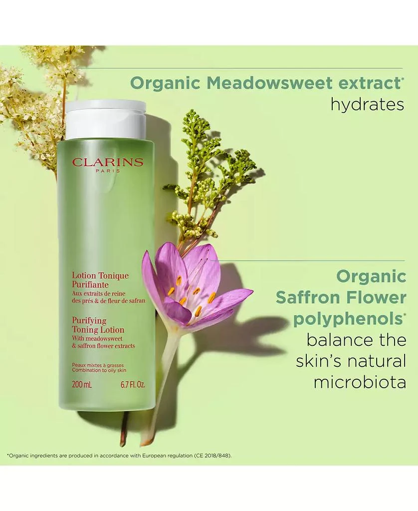 Clarins Purifying Toning Lotion With Meadowsweet, 6.7 oz. 3