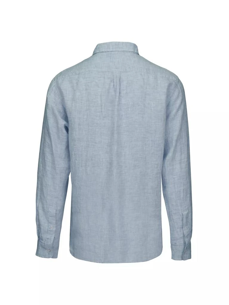 Swims Amalfi End-On-End Linen Long-Sleeve Shirt 2