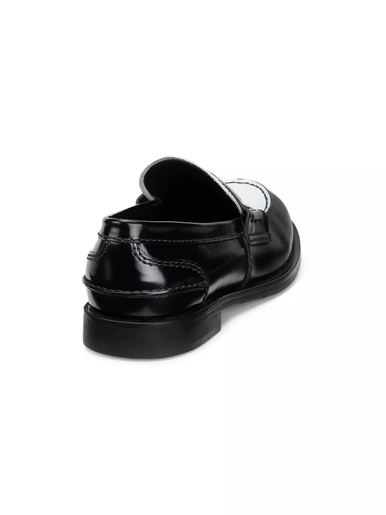 Miu Miu Colorblock Leather Penny Loafers 3