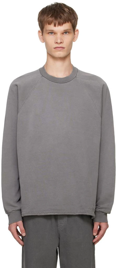 A.P.C. Gray Tame Impala Edition Kick Out Sweatshirt 1