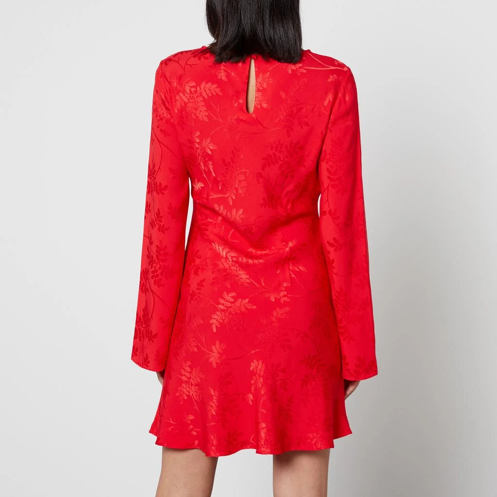 Kitri Faye Floral-Jacquard Mini Dress 2