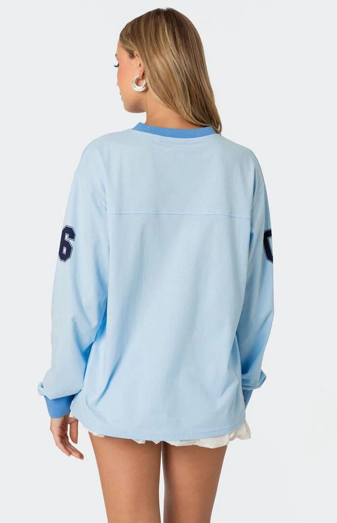Edikted 06 Oversized Long Sleeve T-Shirt 5