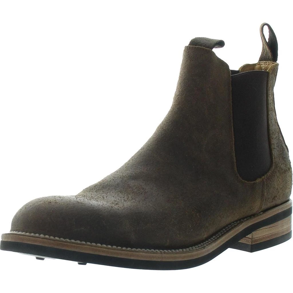 TAFT Mens Stretch Suede Chelsea Boots 1