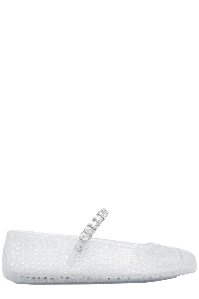 Jimmy Choo Jimmy Choo The Jelly Embellished Ballerina Flats 1