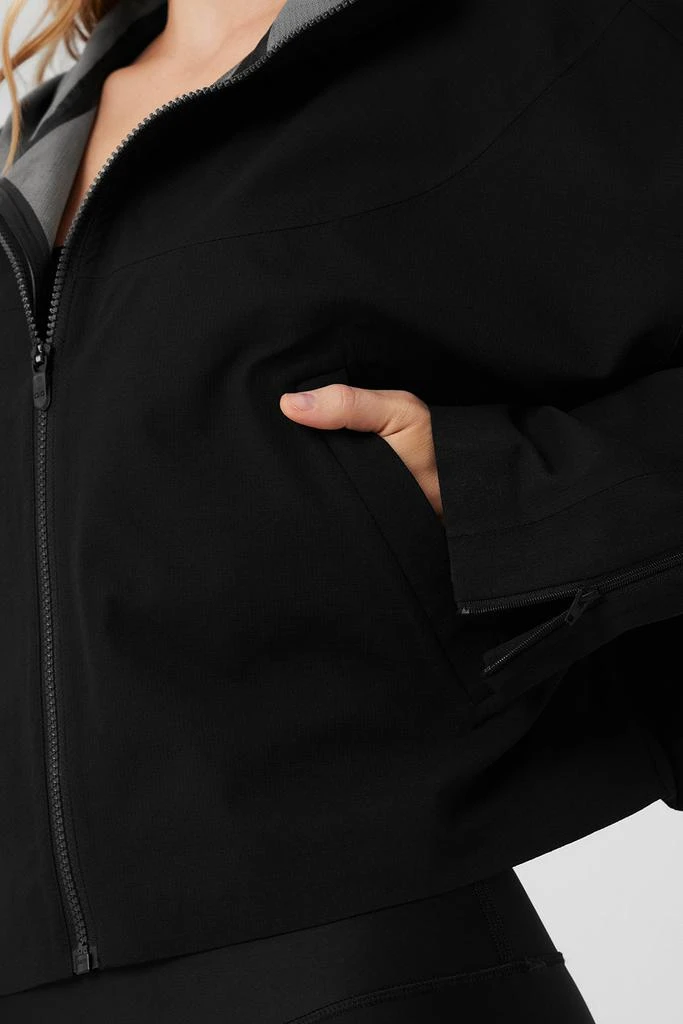 Alo Rain Or Shine Jacket - Black 5